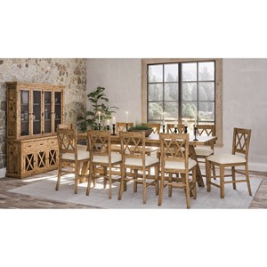 11-Piece Counter Height Table and Chair Set